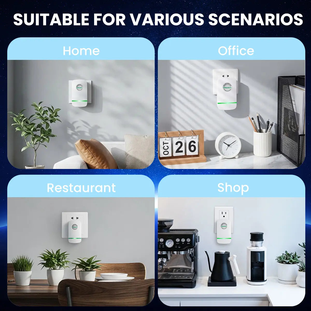 Introducing the Versatile Plug-In Power Box - 2026 Updated Design for Global Compatibility (90–250V)