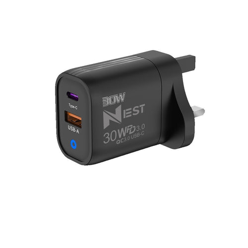 Power Up Your Devices with the 22.5W Fast Charging USB-C PD Wall Charger for iPhone 15/16 & Samsung Galaxy